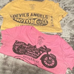 2 Lucky Tee Shirts